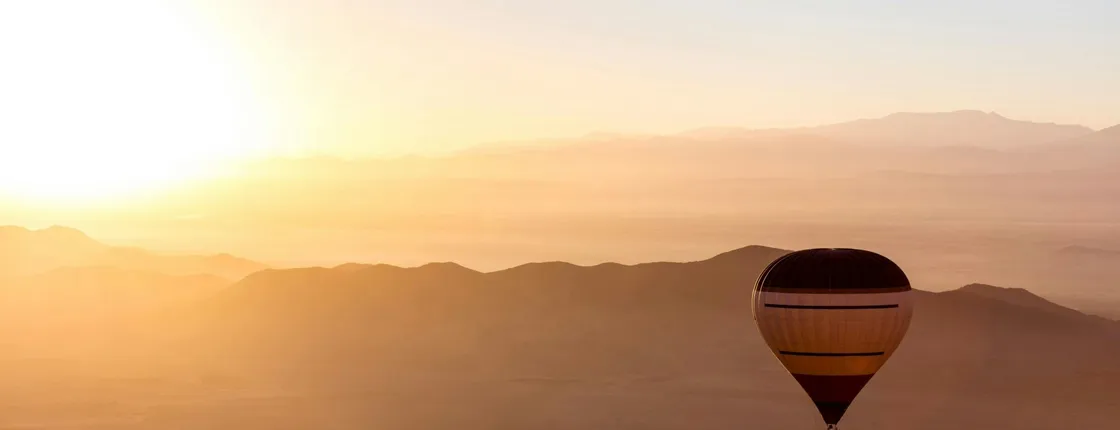 Marrakech hot air balloon ride