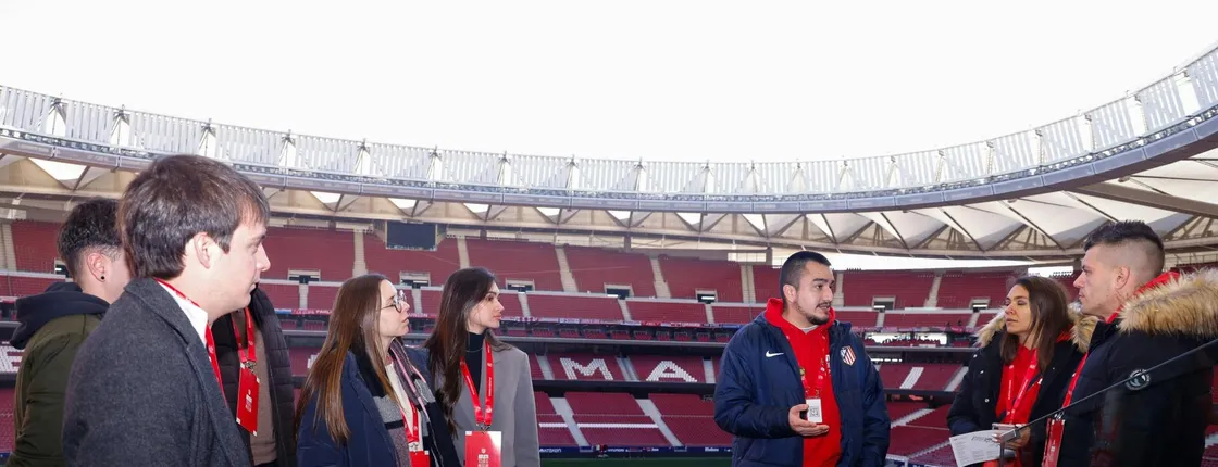 Atlético de Madrid guided stadium tour and museum entry