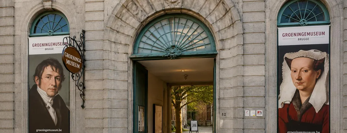 Groeninge Museum entrance ticket with eSIM