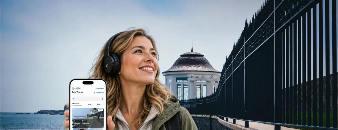 Newport Cliff Walk self-guided walking audio tour