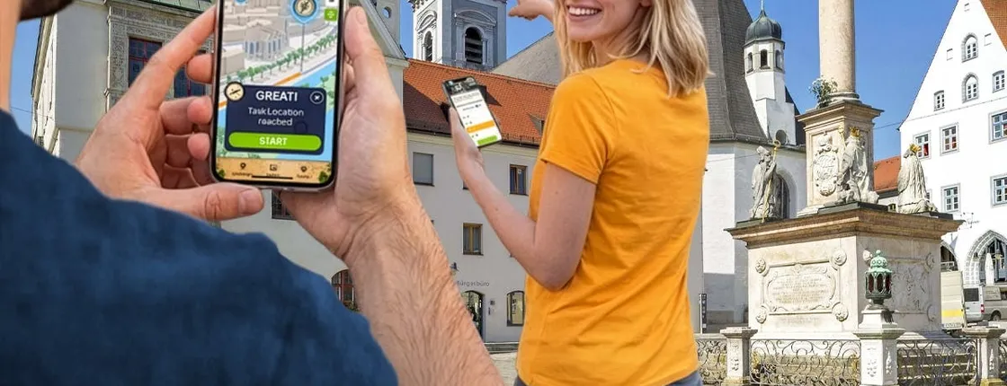 Self-guided digital scavenger hunt in Freising