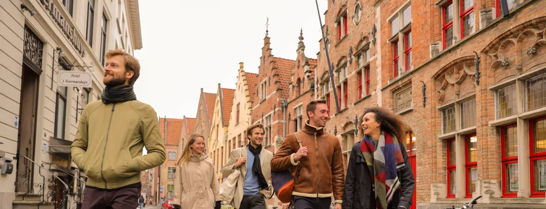 Roundtrip transportation from Paris to Bruges