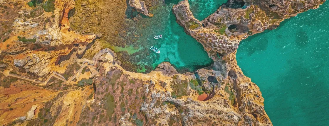 Algarve motorboat cruise ticket to Ponta da Piedade from Lagos