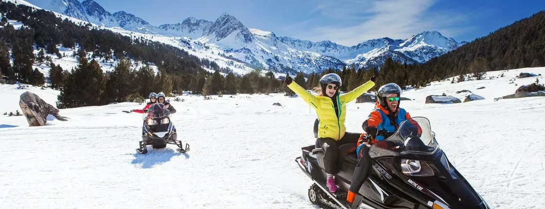 Snowmobile experience in Grandvalira