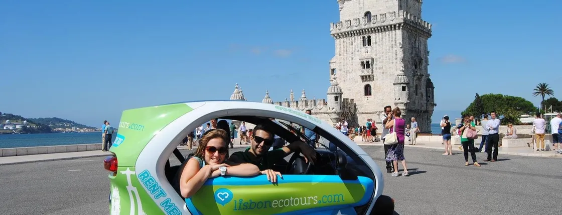 4-hour self-driving eco car tour in Lisbon