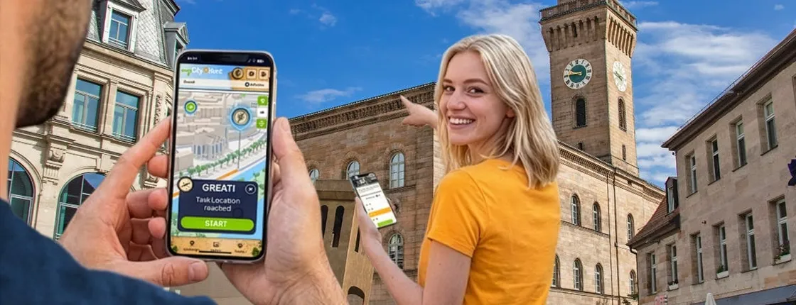Self-guided digital scavenger hunt in Fürth
