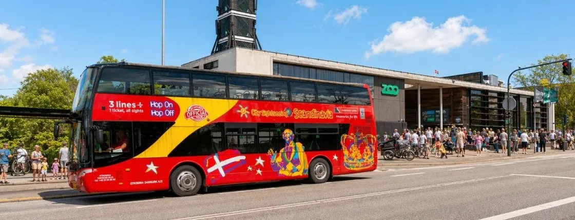 48-hour Hop-on Hop-off Bus and Boat Sightseeing in Copenhagen