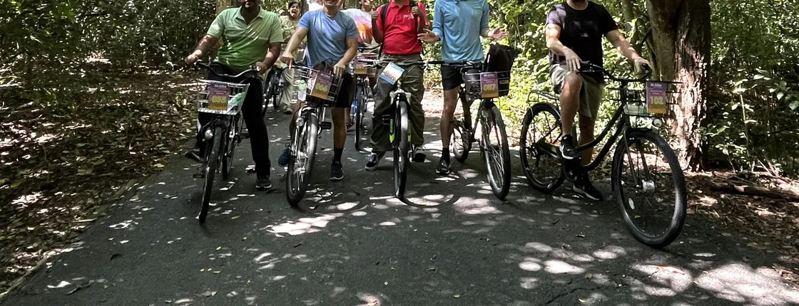Bangkok guided small-group bicycle tour around Bang Krachao