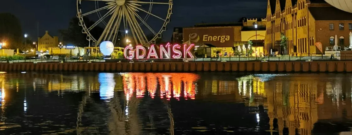 Gdansk by night guided walking tour