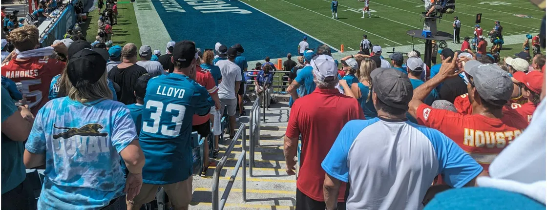 Jacksonville Jaguars Football Game at EverBank Stadium