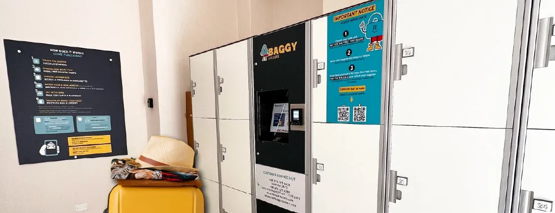 Luggage storage in Verona