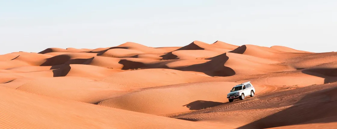 Wahiba Sands desert adventure and Wadi Bani Khalid oasis tour