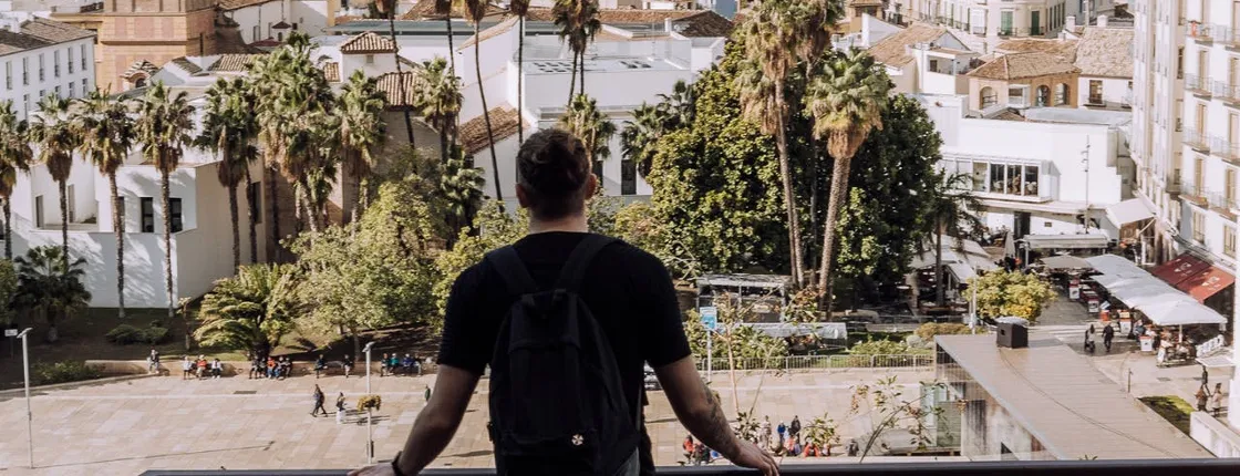 Málaga 360º panoramic tour with guided tour or VR experience