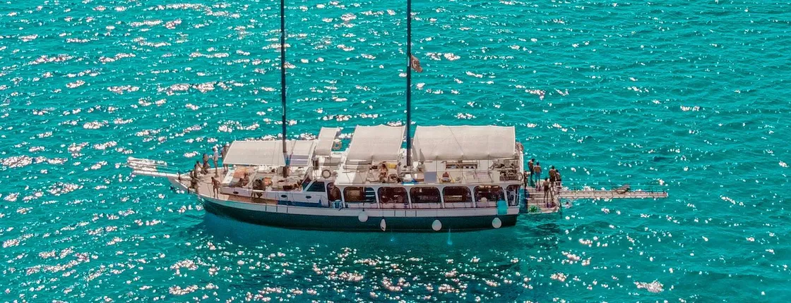 Sunset boat cruise to Sulu Island from Adrasan Bay with dinner