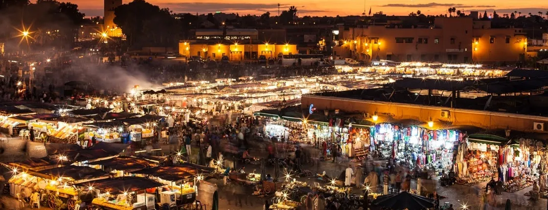 Dinner in Marrakech: an evening at the Palais Arabe restaurant