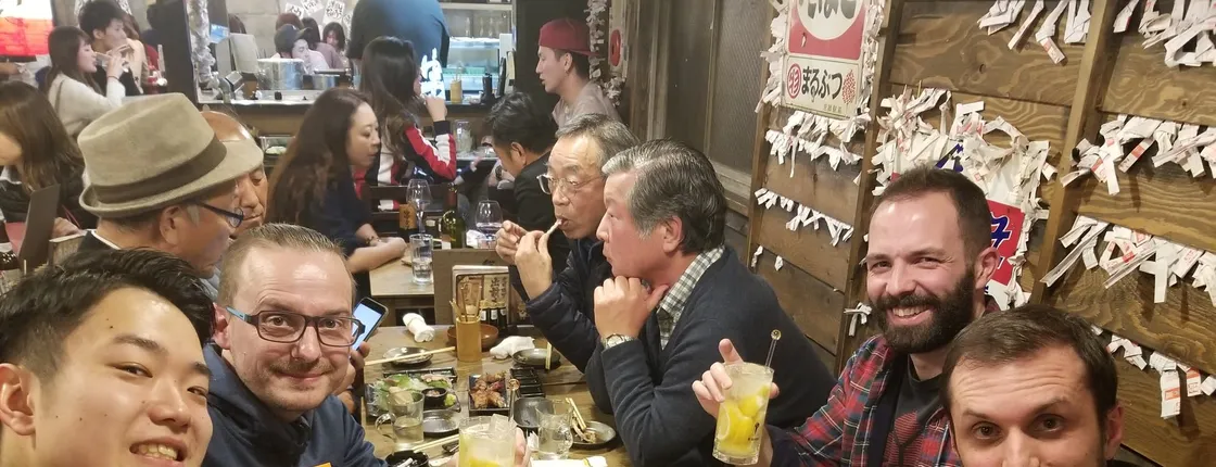 Osaka bar hopping night tour in Namba