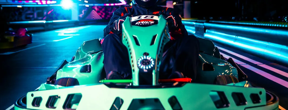 Elite karting session at F1® DRIVE in London