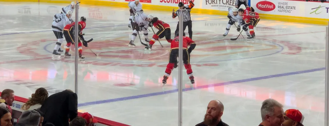 Calgary Flames NHL game ticket at Scotiabank Saddledome