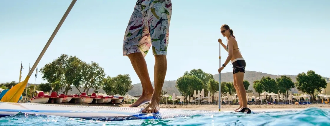 Paddleboarding Lesson in Lygaria Bay