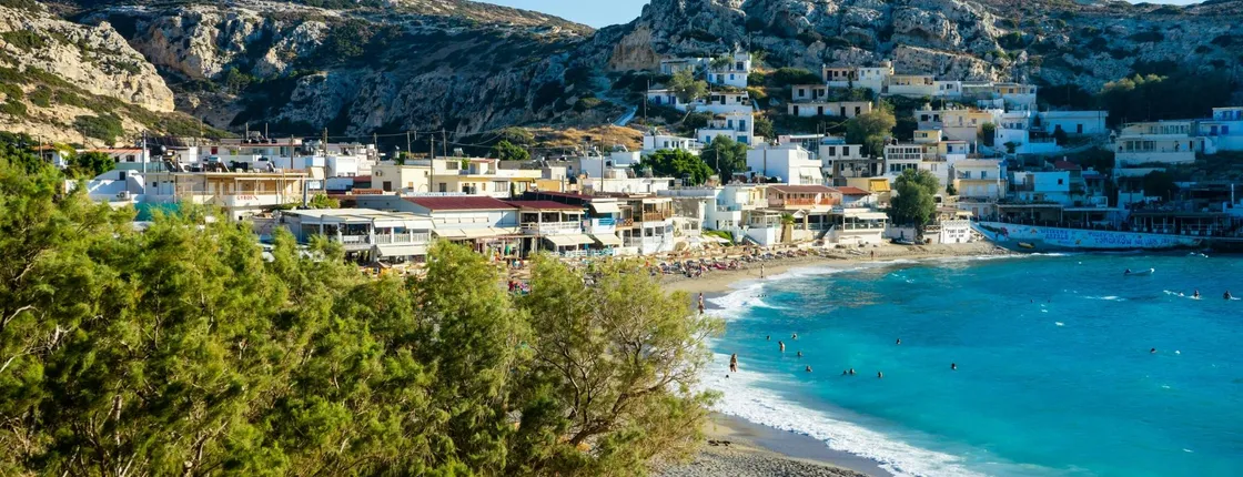 Southern Crete tour with Moires Market and Matala Beach