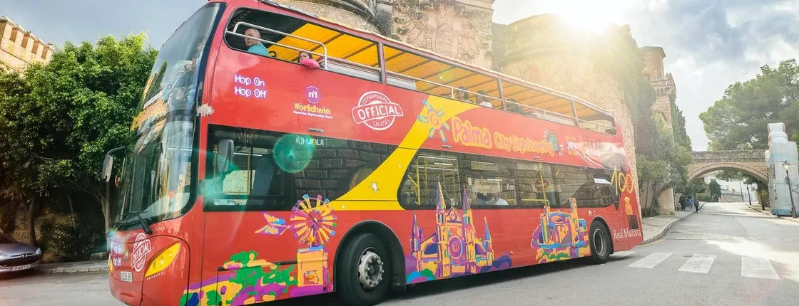 City Sightseeing hop-on hop-off bus tour of Palma de Mallorca