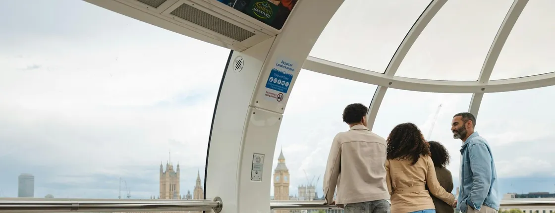 London Eye, Madame Tussauds and SEA LIFE Aquarium combo ticket