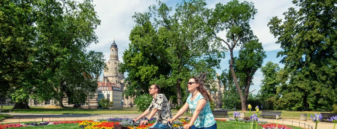 City bike rental in Dresden