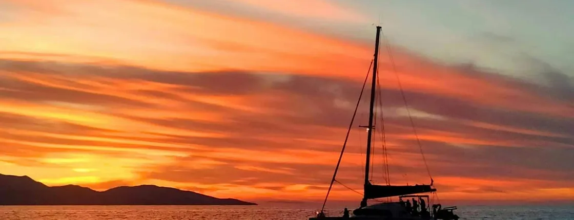 Ultimate Afternoon Catamaran Cruise from Kolymbari Port