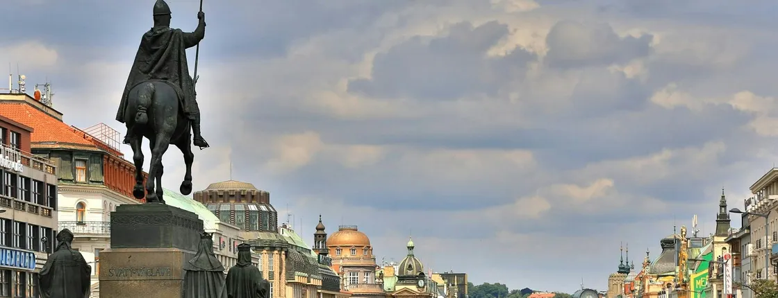 Guided walking tour of Prague's historic centre