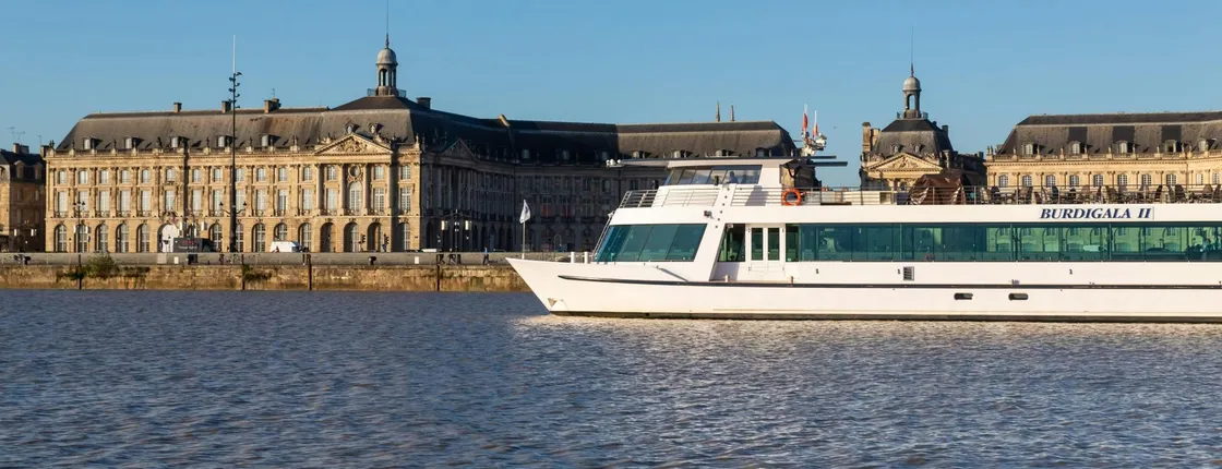 Guided cruise on the Garonne River