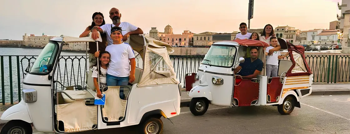 Ape Calessino private tour of Syracuse and Ortygia