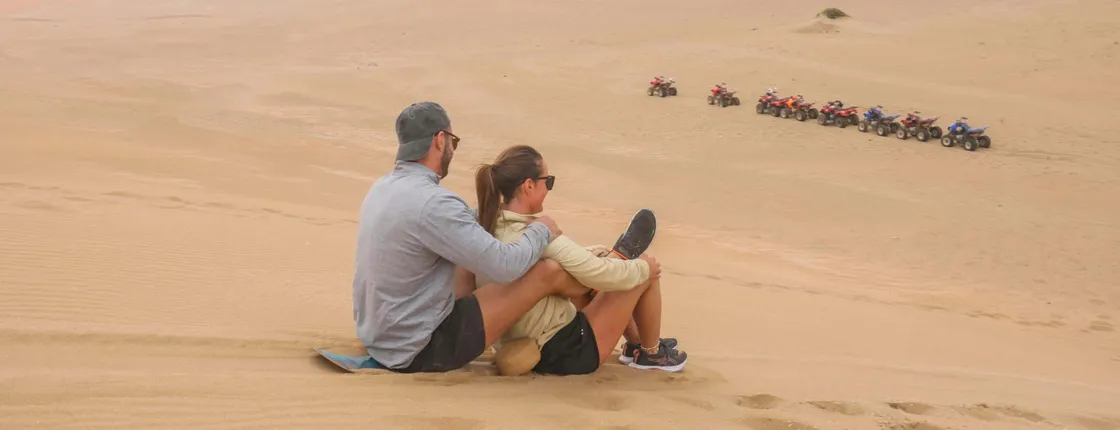 Agadir Sand Dunes Adventure with Sandboarding, Camel Ride and BBQ