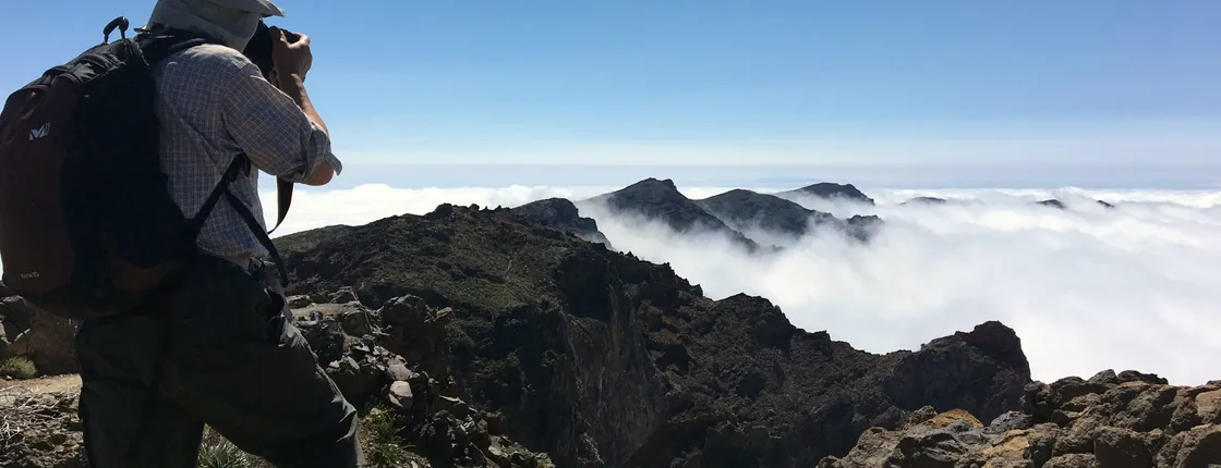 Roque de Los Muchachos and sunset hiking tour with transfer