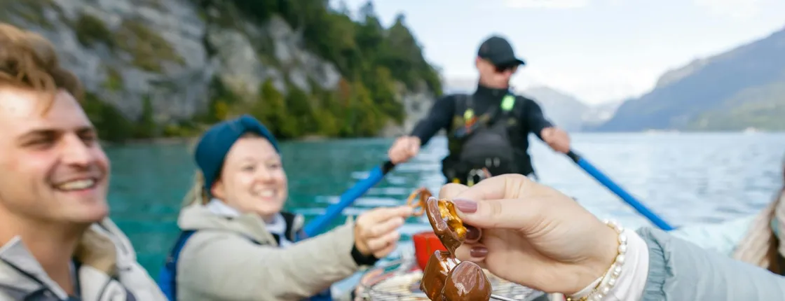 Float Tour with Chocolate Fondue Tasting in Interlaken