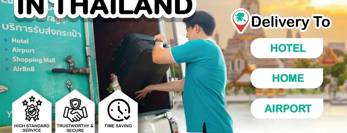 Luggage delivery service from hotel in Bangkok to airport