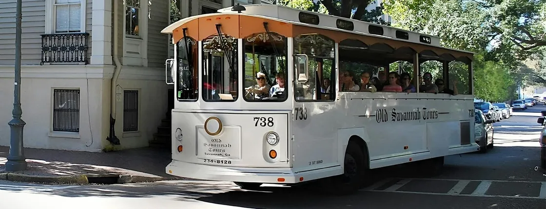 Old Savannah Historic Overview Tour by Open-Air Trolley