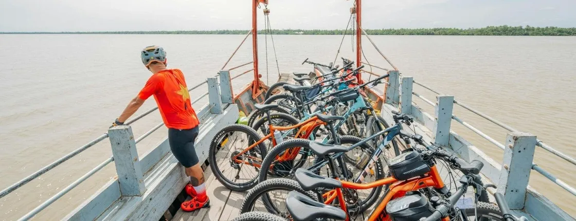 Mekong countryside cycling and boat tour with local lunch