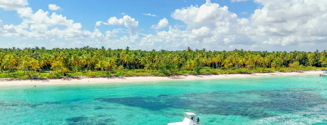 Dominican Republic zip-lining and catamaran cruise with lunch