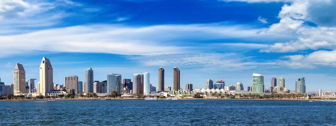 Private walking tour of downtown San Diego with USS Midway
