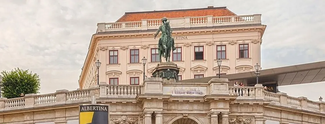 Self-guided tour of Albertina Museum including staterooms