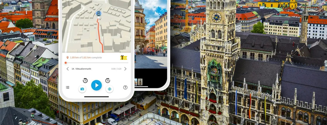 Munich Old Town Tour with Audio Guide App