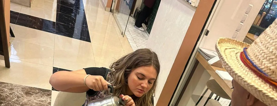 Authentic Moroccan tea and coffee ceremony experience at Medina Mall