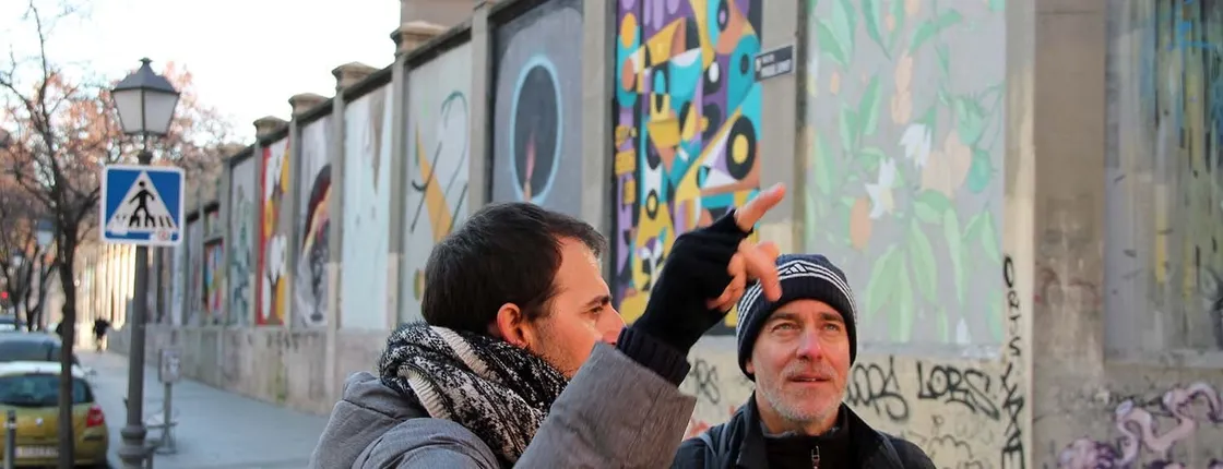 Madrid street art exploration with a local