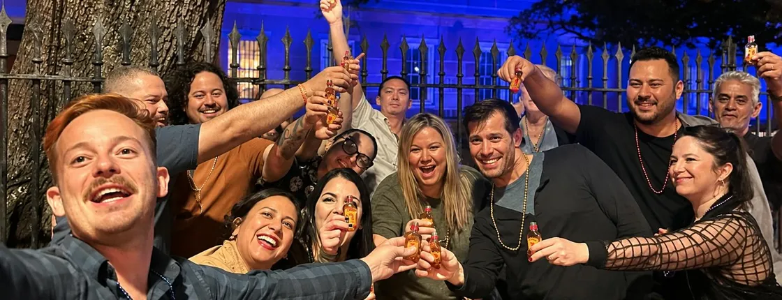 Big easy ghost and vampire pub crawl in New Orleans