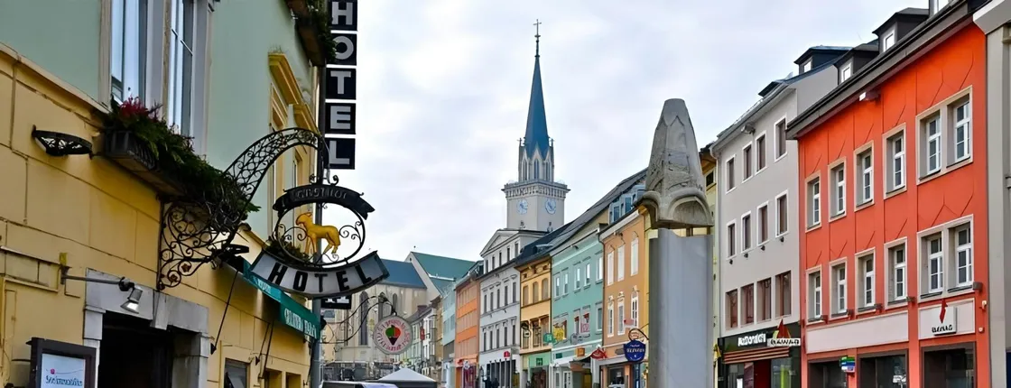 Villach self-guided city walk with audio guide