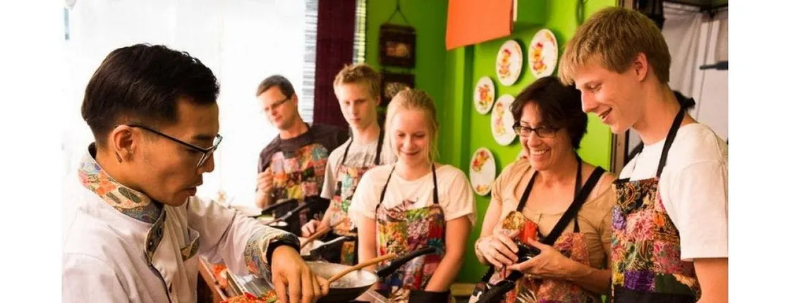 Silom Thai Cooking with Market Tour