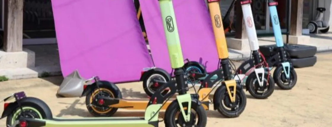 Electric scooter flexible rental options in Fuji City