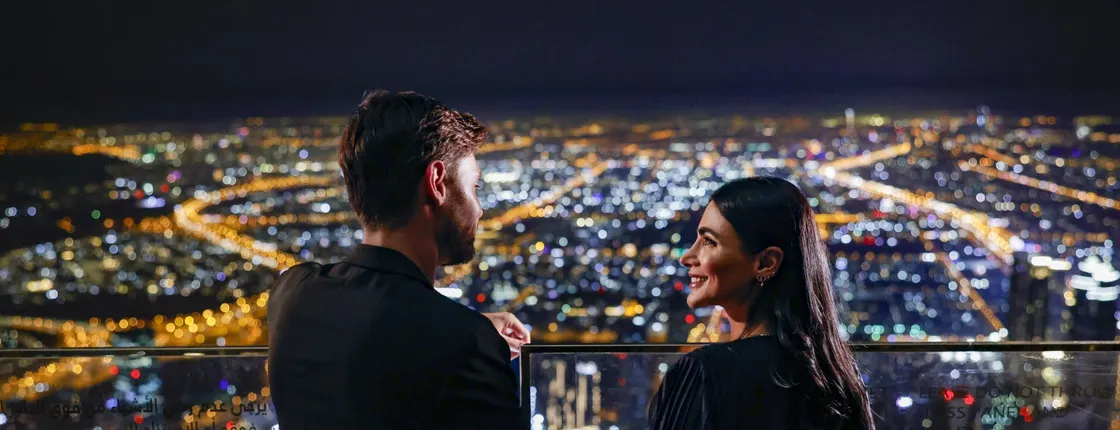 Burj Khalifa with access to the VIP Lounge World’s Highest Experience