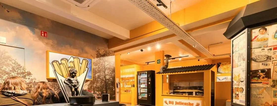 Frietmuseum Brussels admission ticket with audio guide