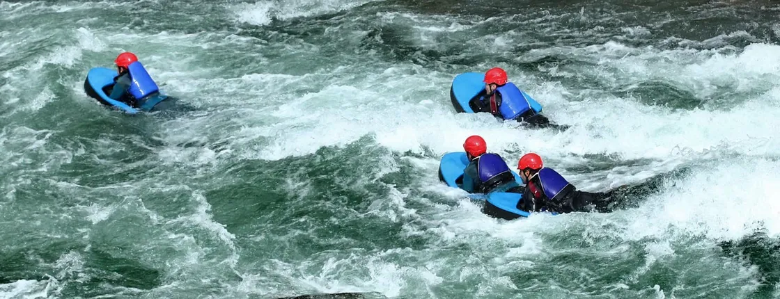 Riverboarding on River Noguera Pallaresa